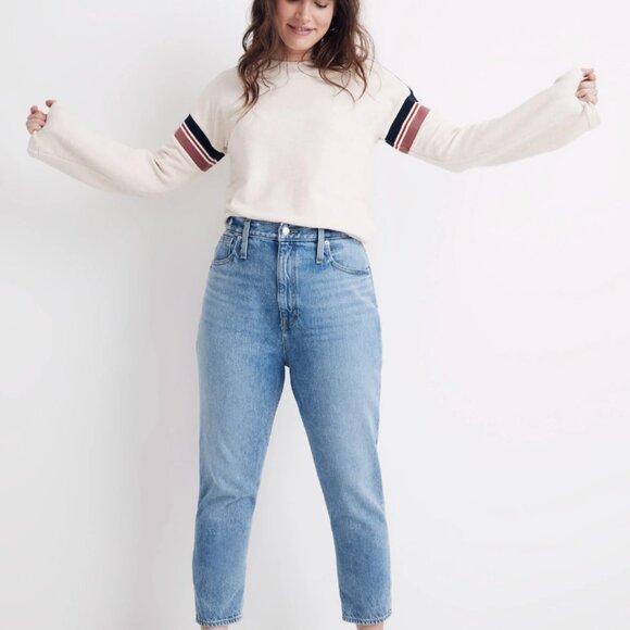 Madewell The MomJean in Light Wash - Picture 2 of 12